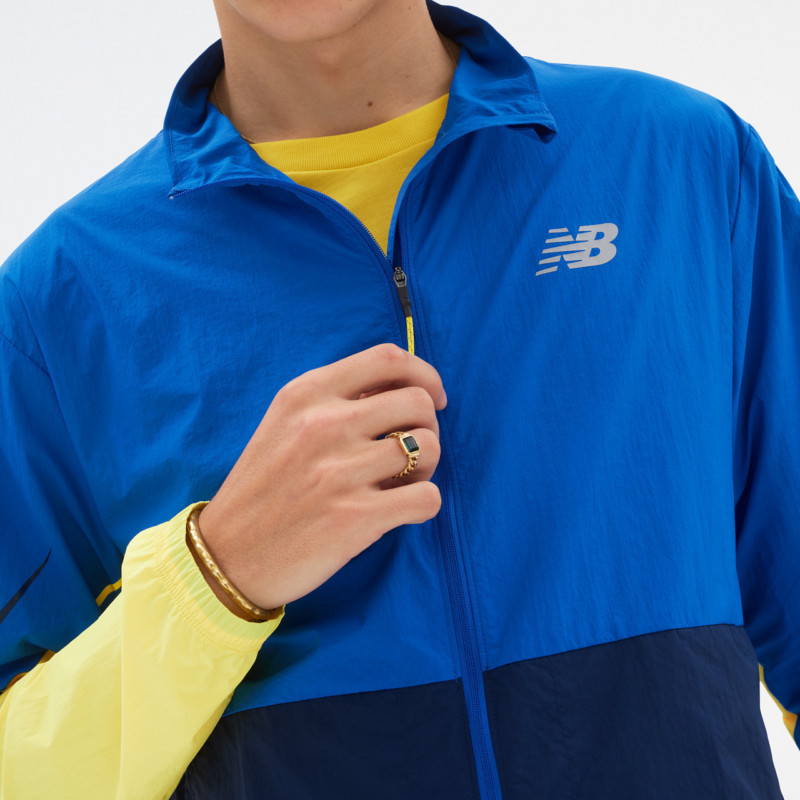 New Balance Giacca Graphic Impact Run Packable Uomo