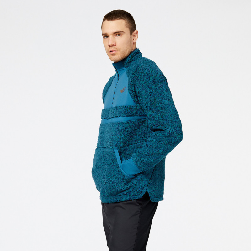 New Balance Maglia Q Speed Sherpa Anorak Uomo