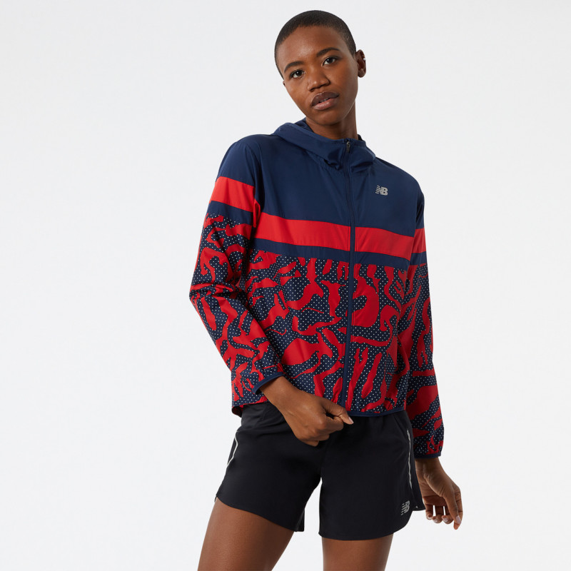 New Balance Giacca Printed Accelerate Donna