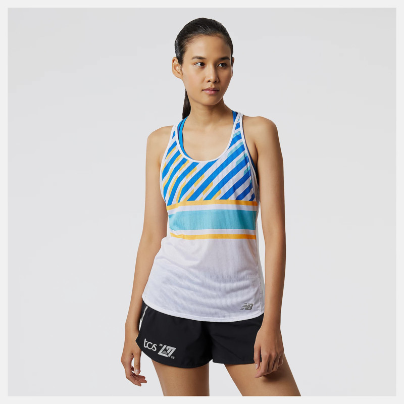 New Balance Canotta London Edition Printed Run Tank Donna