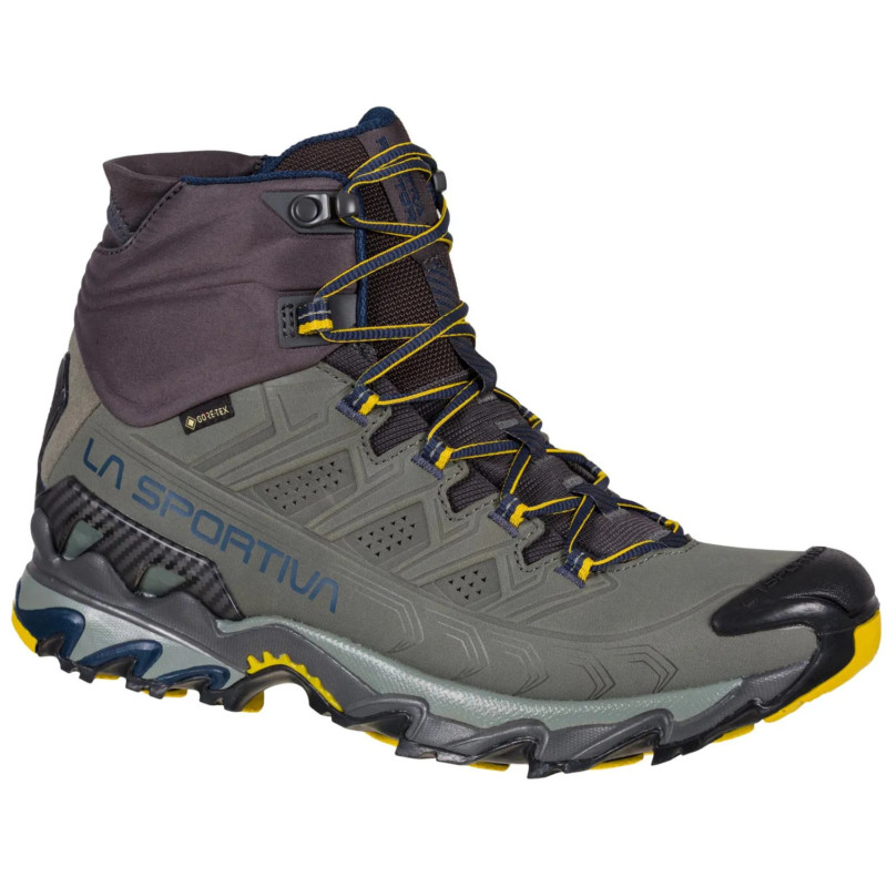 La Sportiva Scarpe da Hiking Ultra Raptor II Mid Leather GTX Uomo Giallo Blu