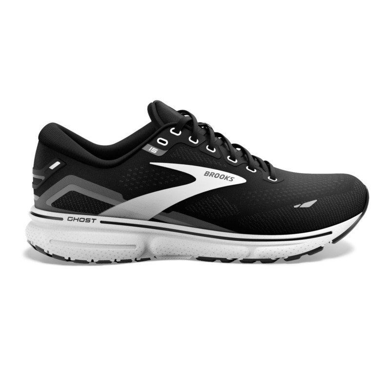 Brooks Scarpe da Running Ghost 15 Uomo Black And White