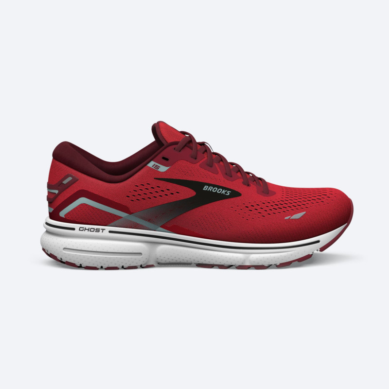 Brooks Scarpe da Running Ghost 15 Uomo Red Blue Haze White