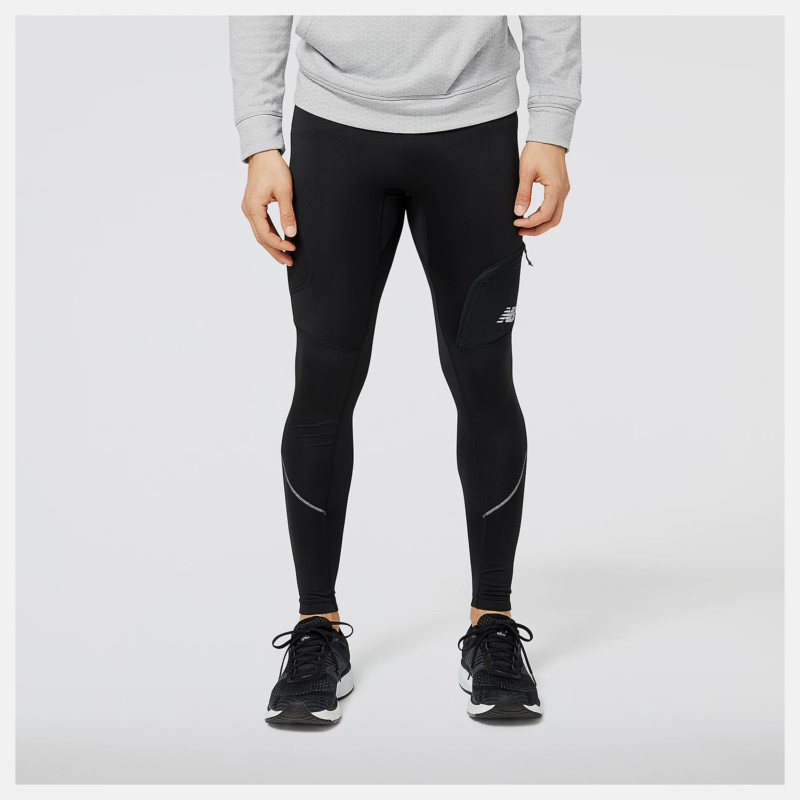 New Balance Leggings Impact Run Heat Uomo