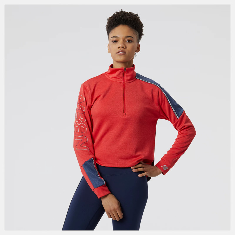 New Balance Accelerate Pacer Half Zip Donna