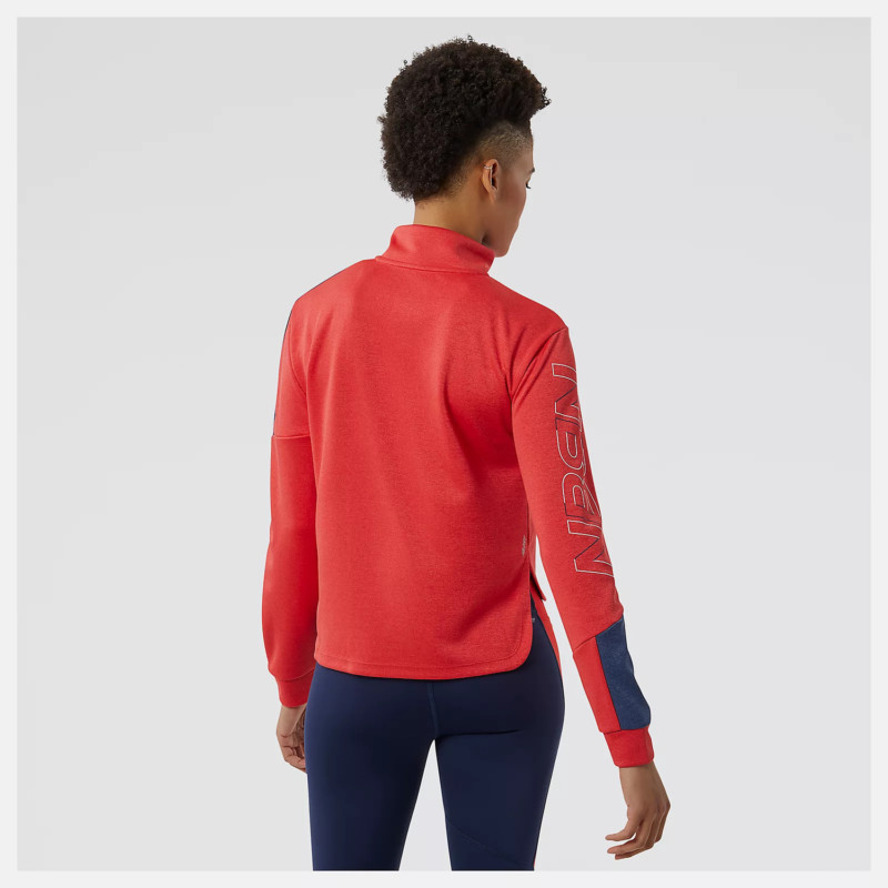 New Balance Accelerate Pacer Half Zip Donna