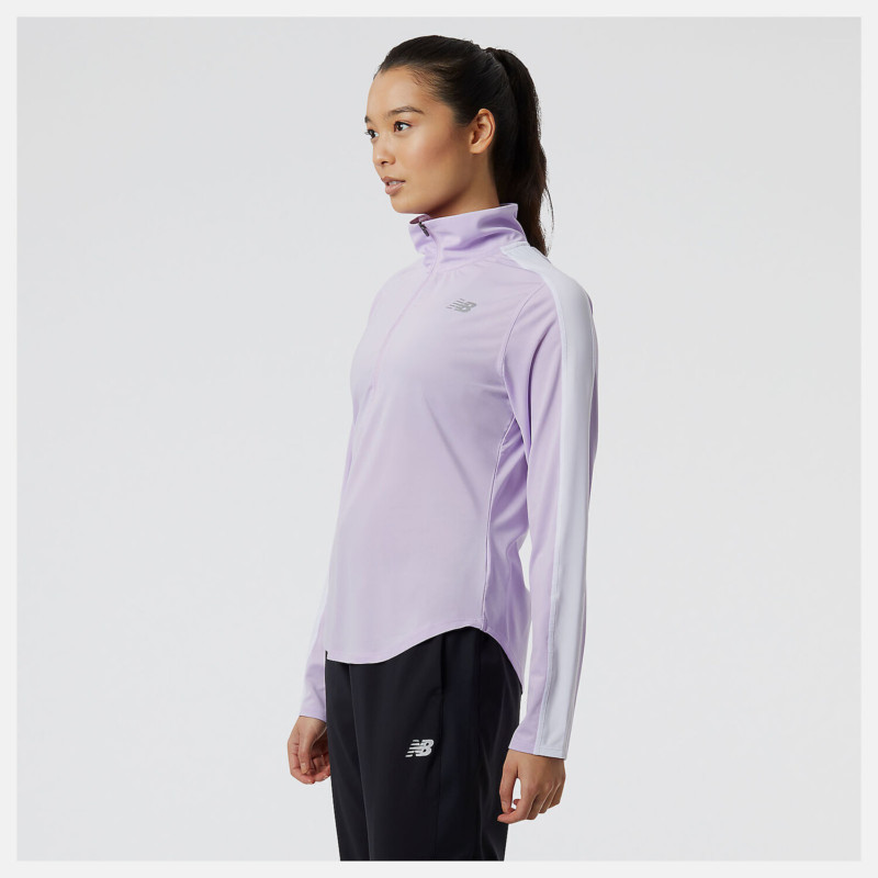 New Balance Felpa Accelerate Half Zip Donna