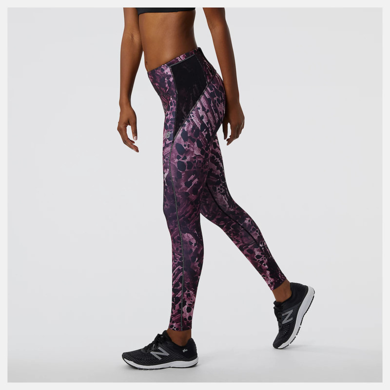 New Balance Leggins Printed Impact Run Tight Donna Fantasia