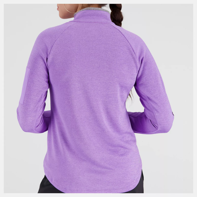 New Balance Felpa Impact Run AT Half Zip Pullover Donna