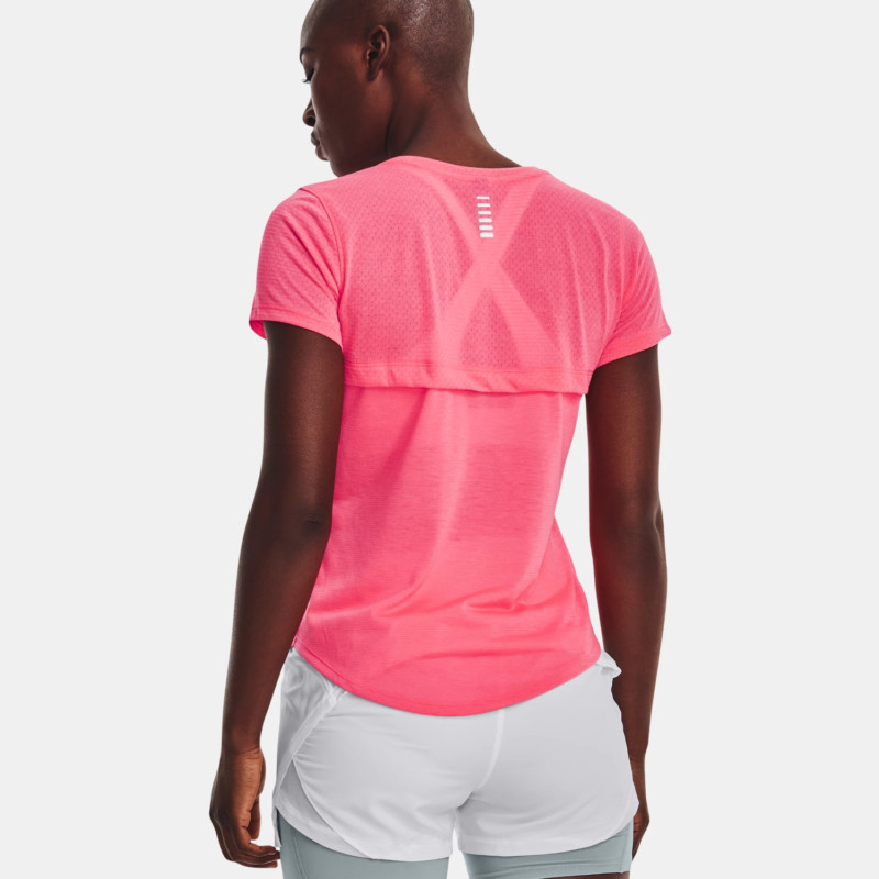 Under Armour T-Shirt a Manica Corta Streaker Run Donna