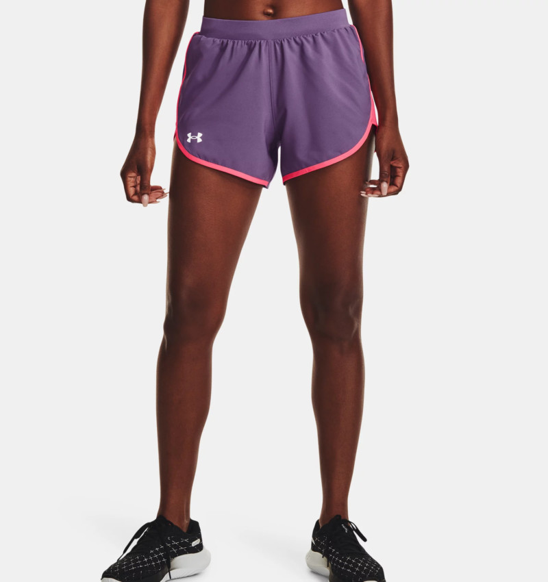 Under Armour Pantaloni Corti Short Fly-By Elite 3'' Donna