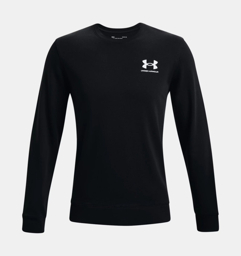 Under Armour Maglia Manica Lunga Rival Terry Lc Crew Uomo