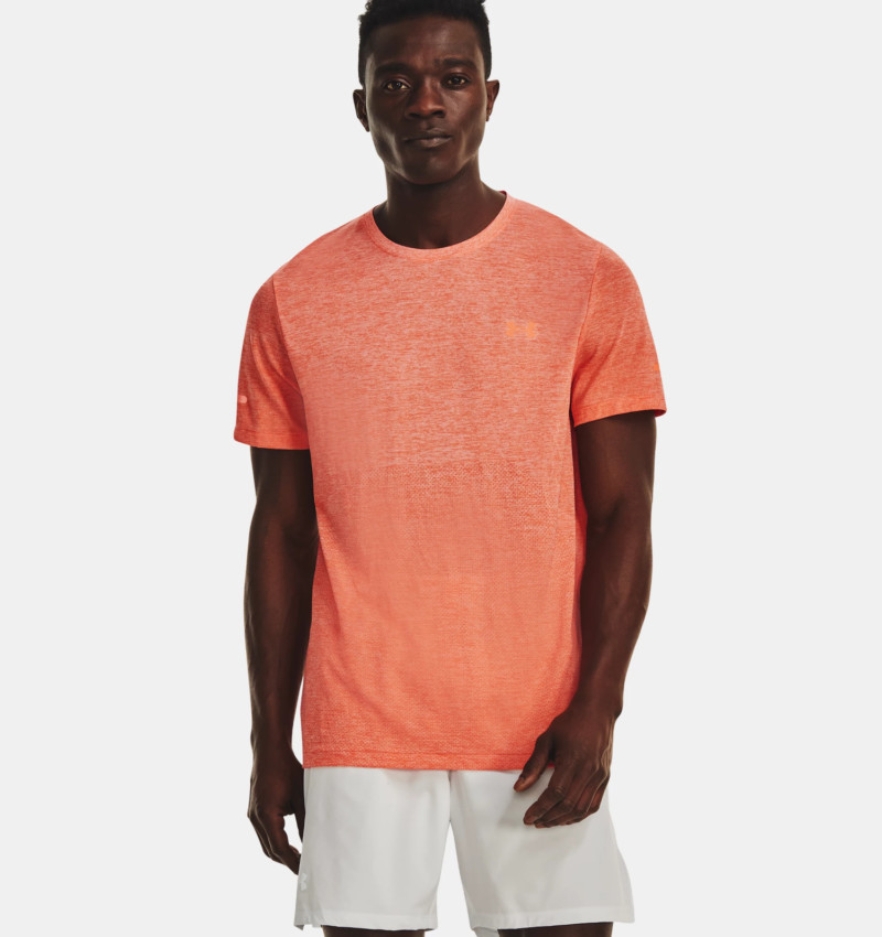 Under Armour T-Shirt Maniche a Corte Seamless Stride Uomo