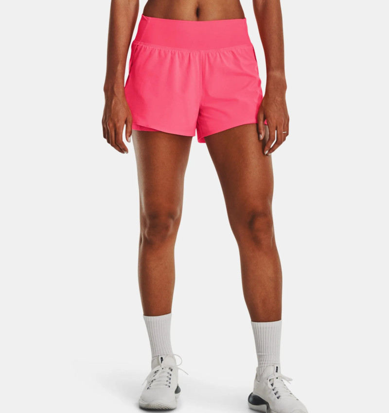 Under Armour Pantaloni Corti Short Flex Woven 2-in-1 Donna