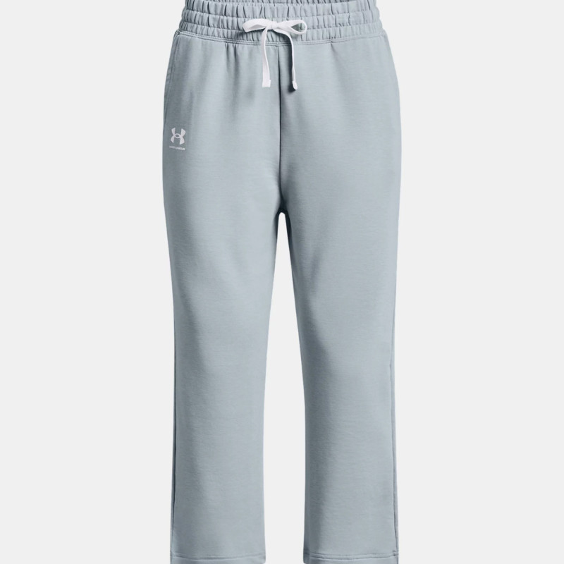 Under Armour Pantaloni Lunghi Rival Terry Flare Crop Donna