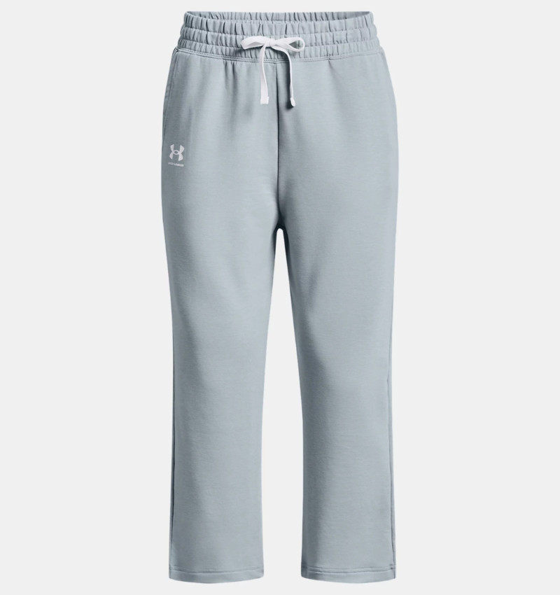 Under Armour Pantaloni Lunghi Rival Terry Flare Crop Donna