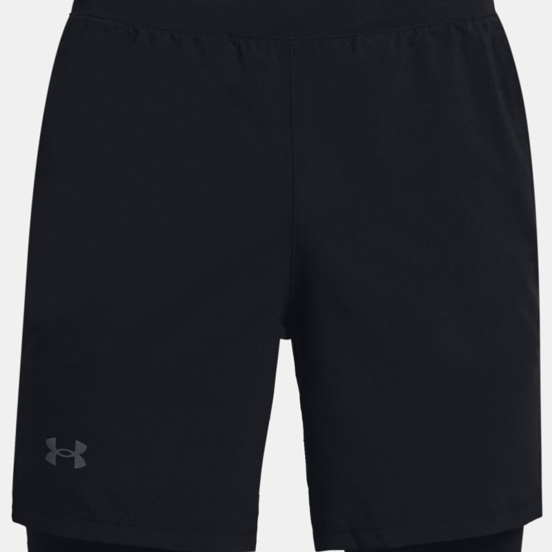 Under Armour Pantaloni Corti Shorts Launch Run 2 in 1 Uomo