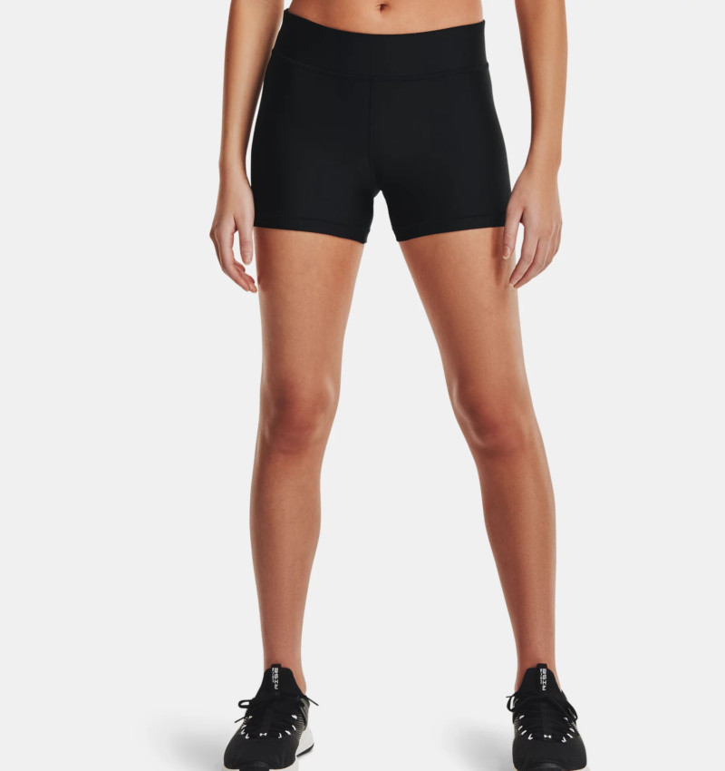 Under Armour Pantaloncini HeatGear Mid-Rise Donna