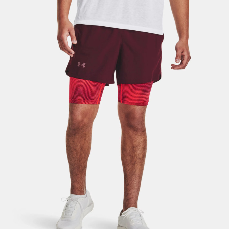 Under Armour Pantaloni Corti Shorts Launch 5'' 2-in-1 Uomo