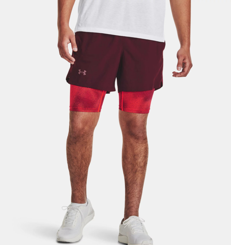 Under Armour Pantaloni Corti Shorts Launch 5'' 2-in-1 Uomo