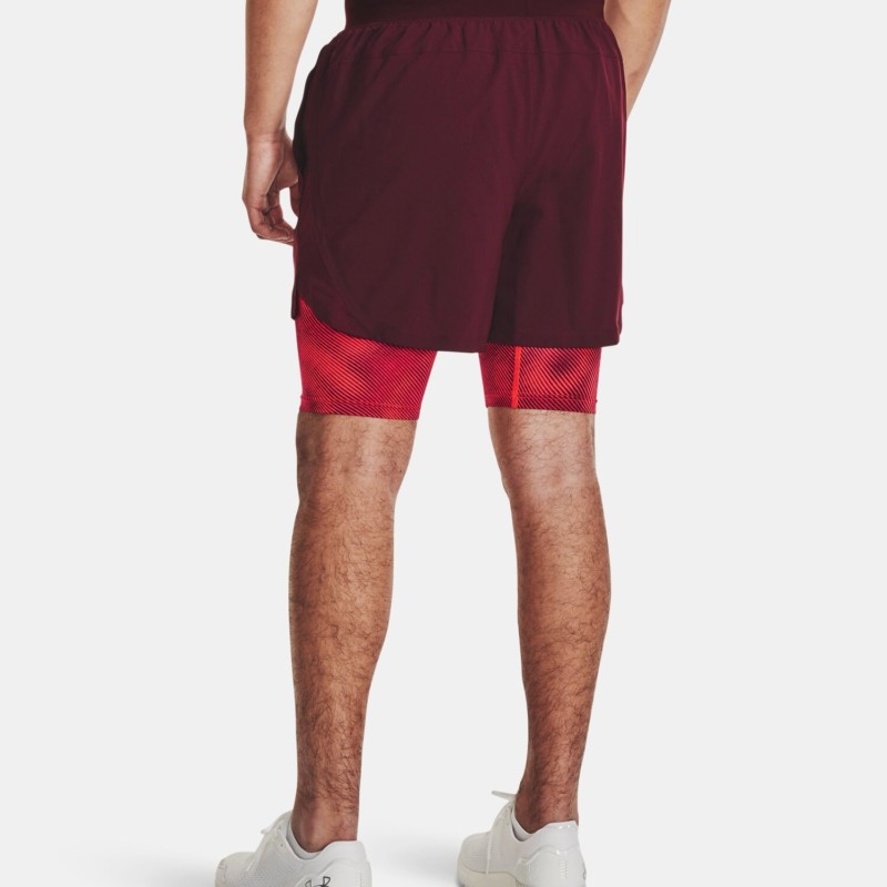 Under Armour Pantaloni Corti Shorts Launch 5'' 2-in-1 Uomo