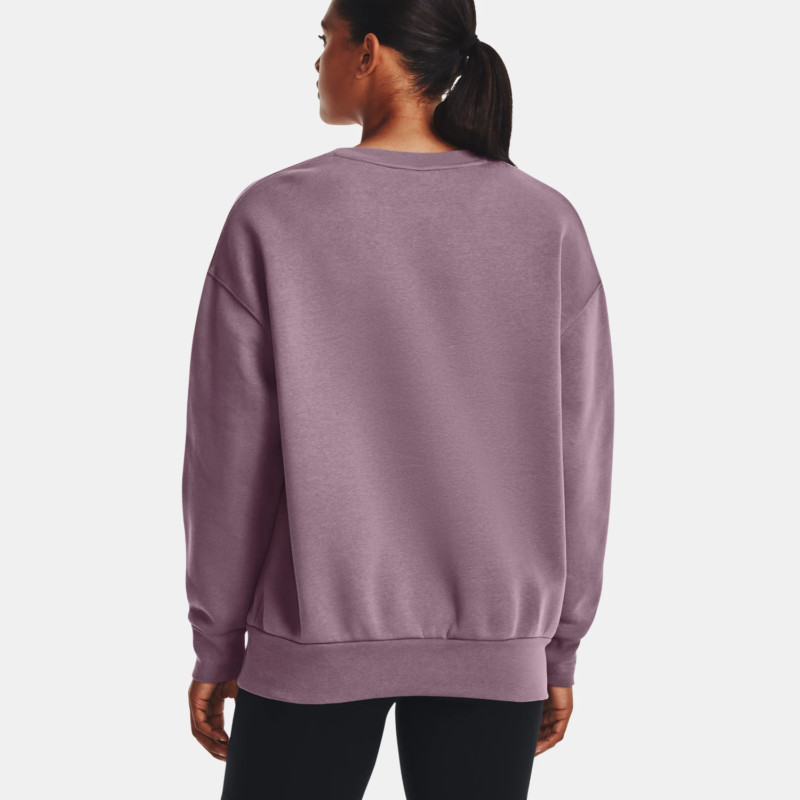 Under Armour Maglia Essential Fleece Oversized Crew Donna