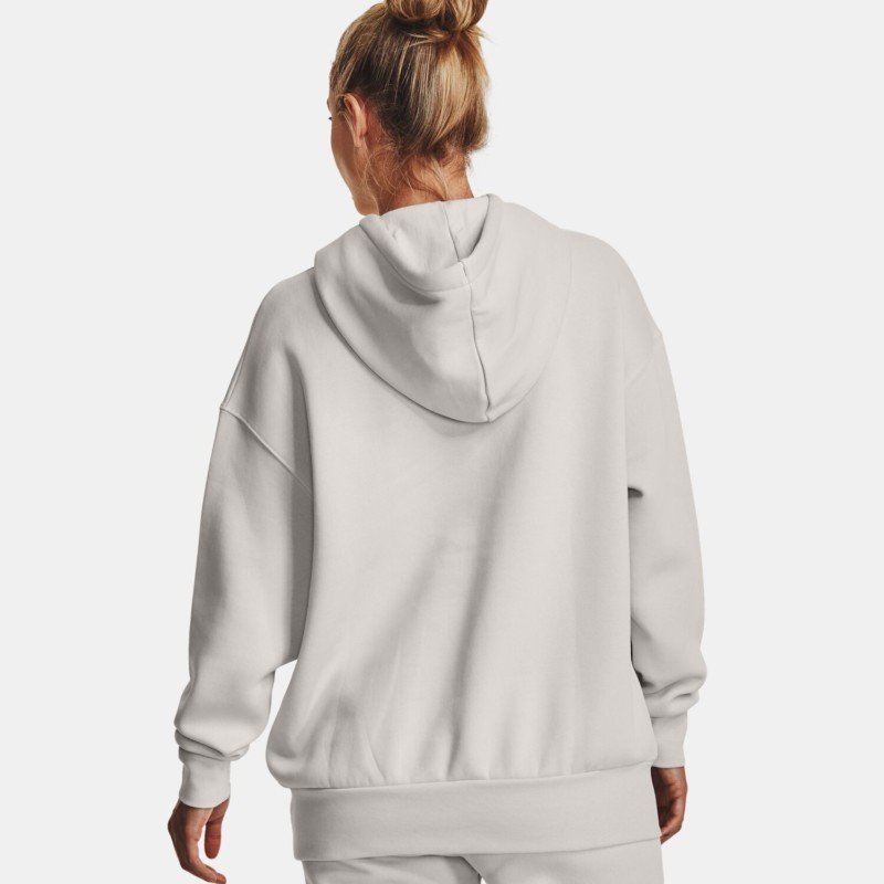 Under Armour Felpa Cappuccio Essential Fleece Oversized Donna