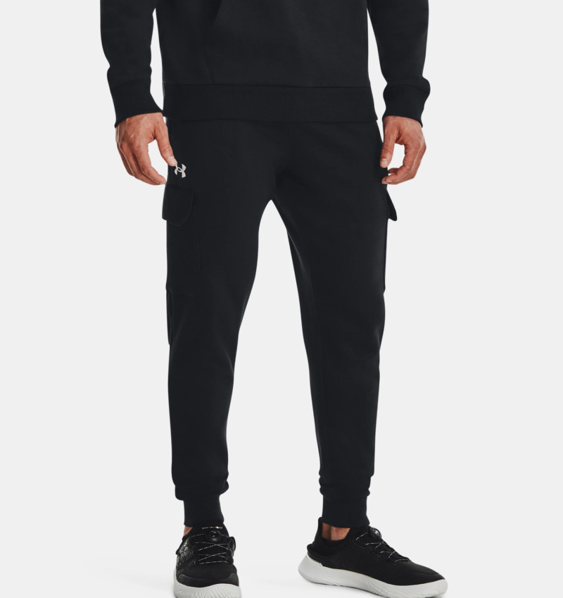 Under Armour Pantaloni Lunghi Jogger Rival Fleece Cargo Uomo