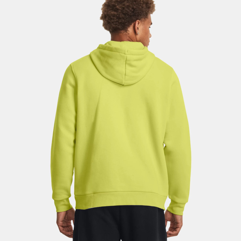 Under Armour Felpa con Cappuccio Essential Fleece Uomo