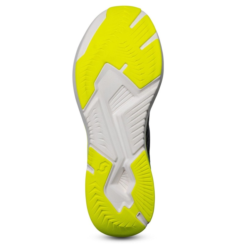 Scott Scarpa da Running Pursuit Nero Giallo Uomo