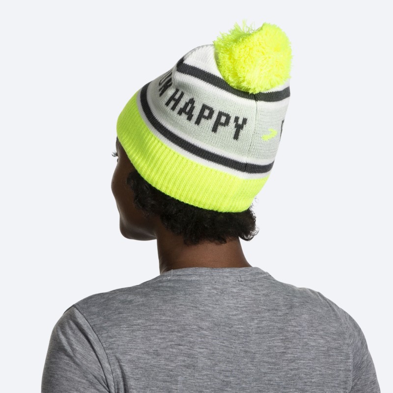 Brooks Cappello Cuffia Heritage Pom Beanie