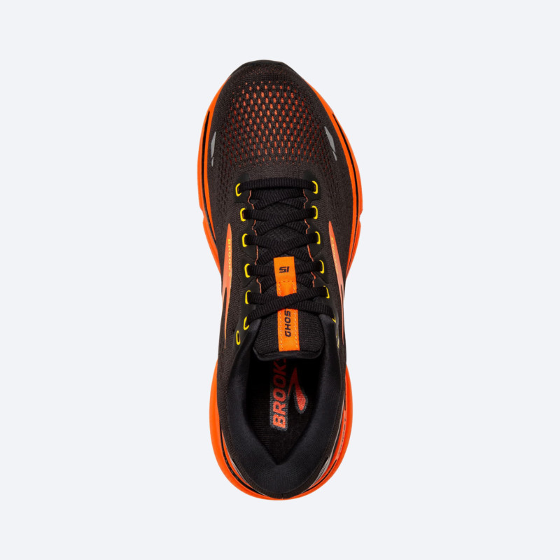 Brooks Scarpe da Running Ghost 15 Uomo Black Yellow Red