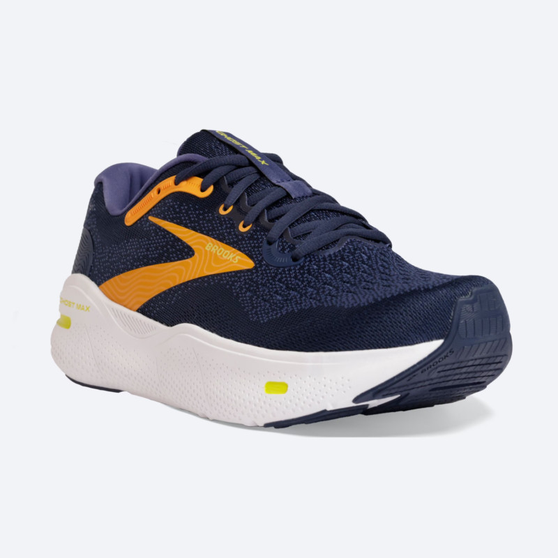 Brooks Scarpe da Running Ghost Max Uomo Crown Blue Black Iris Marigold