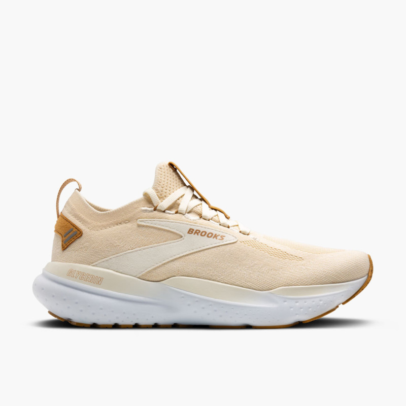 Brooks Scarpe da Running Glycerin StealthFit 21 Donna Marshmallow Cream Biscuit