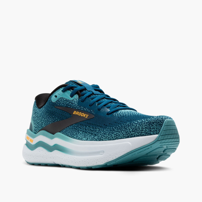Brooks Scarpe da Running Ghost Max 2 Uomo Moroccan Blue Aqua Orange Pop