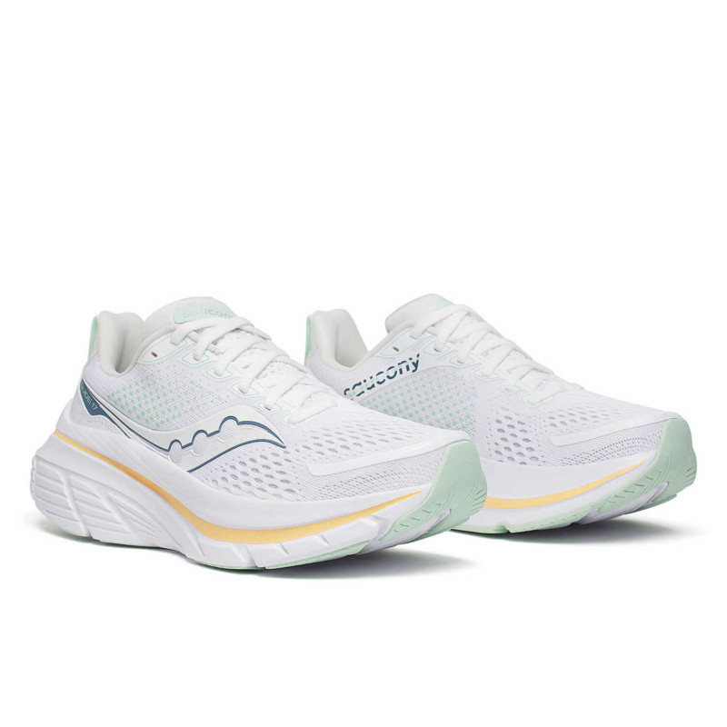 Saucony Scarpe da Running Guide 17 Donna White Peel