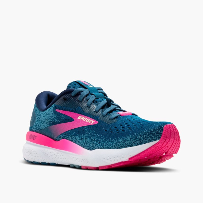 Brooks Scarpe da Running Ghost 16 GTX Donna Moroccan Blue Pink