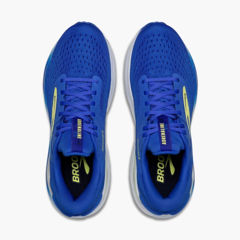 Brooks Scarpe da Running Adrenaline GTS 24 Stabili Uomo Cobalt Neo Yellow