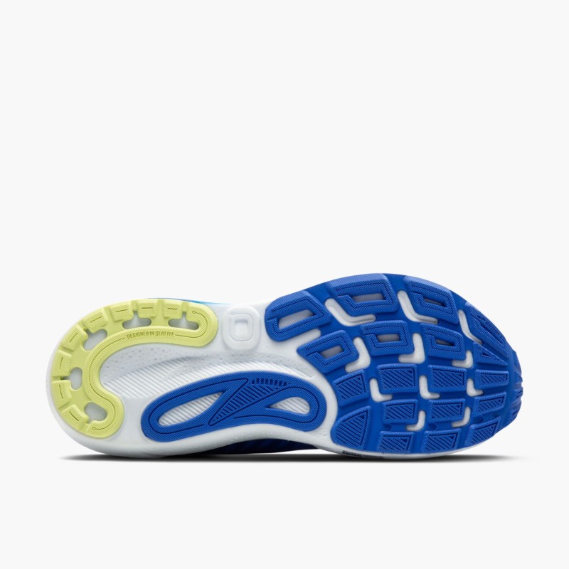 Brooks Scarpe da Running Adrenaline GTS 24 Stabili Uomo Cobalt Neo Yellow