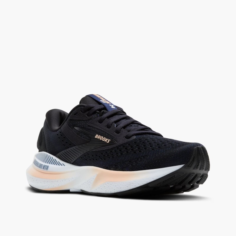 Brooks Scarpe da Running Adrenaline GTS 24 Stabili Donna Black Peach
