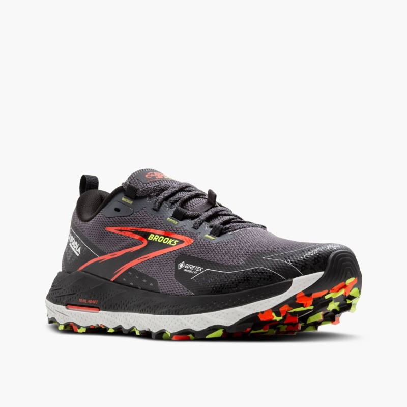 Brooks Scarpa da Trail Running Cascadia 18 Gtx Uomo Blackened Pearl
