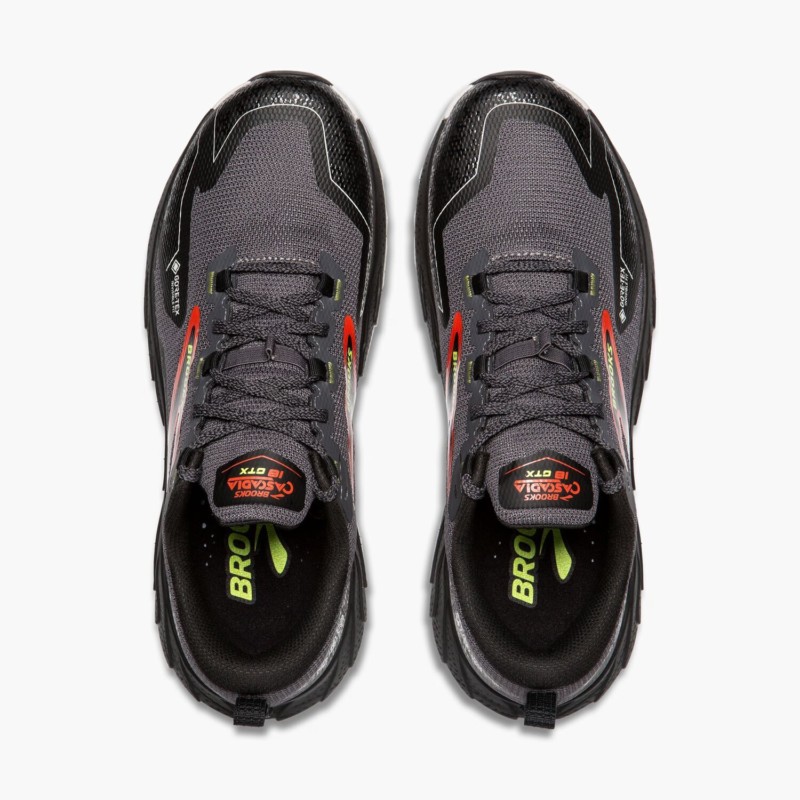 Brooks Scarpa da Trail Running Cascadia 18 Gtx Uomo Blackened Pearl
