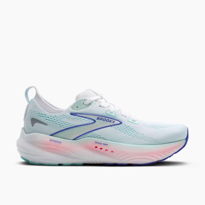 Brooks Scarpe da Running Glycerin 22 Donna White Limpet