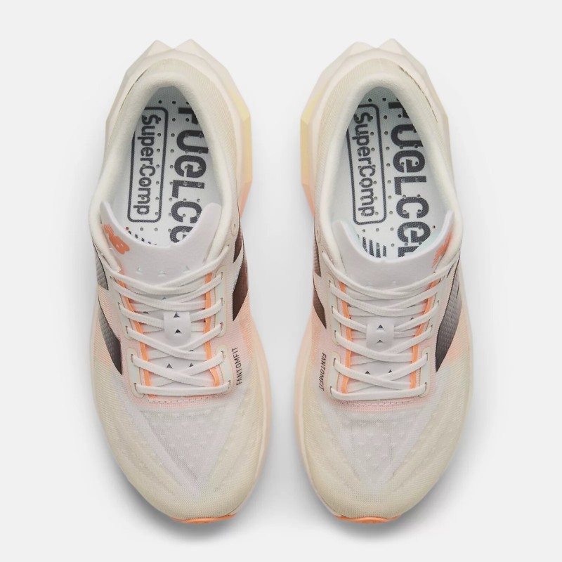 New Balance Scarpe da Running FuelCell SuperComp Elite v4 Donna White