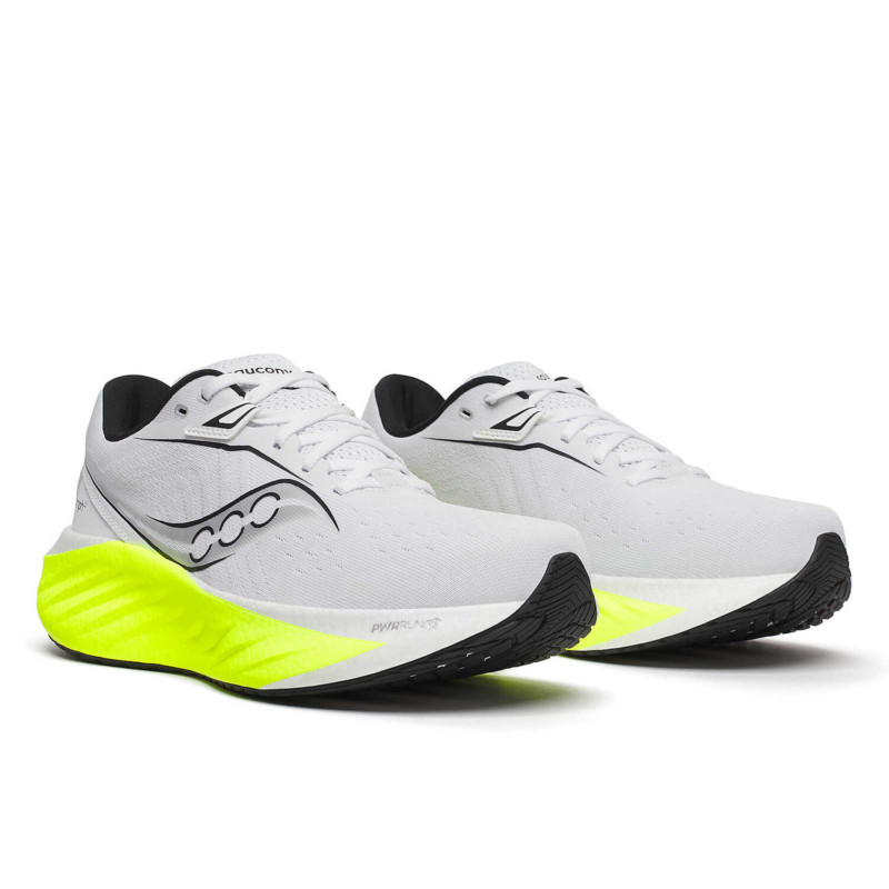 Saucony Scarpe da Running Triumph 22 Uomo White Citron