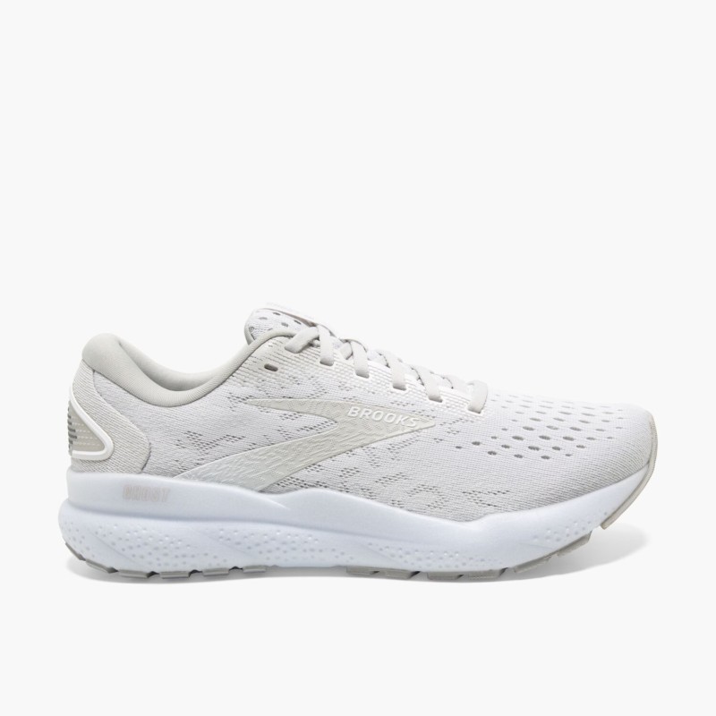 Brooks Scarpa da Running Ghost 16 Donna White Gray